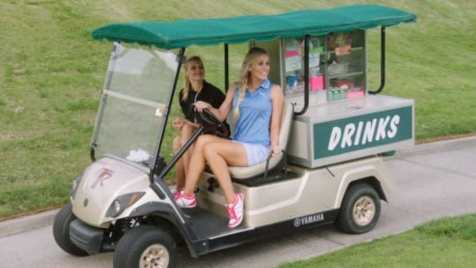 SI Swimsuit Rookie of the Year Ambushes Golfers