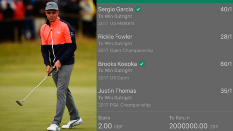 How Rickie Fowler spoiled the greatest golf bet ever