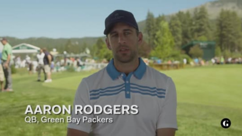 Aaron Rodgers shares his dream round of golf