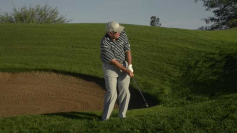 How To Pitch From A Buried Lie