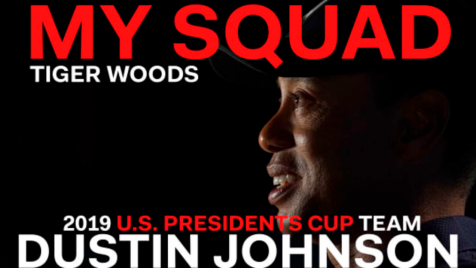 Captain Tiger Woods Dishes on 2019 U.S. Presidents Cup Team Player Dustin Johnson
