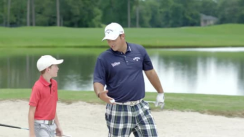 Patrick Reed Battles 10-Year-Old Phenom in 5-Round Golf Challenge_