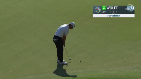 Matthew Wolff's Accidental Putt at the WGC Workday Championship