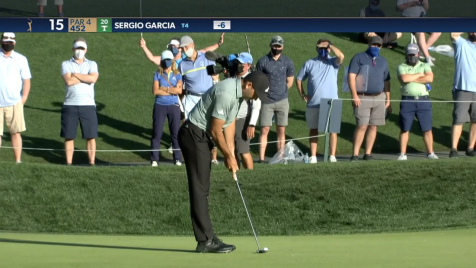 Sergio Garcia Misses 1 Foot Putt at The Players