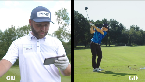 Pro Golfers Attempt Viktor Hovland's Double Pump Driver Swing