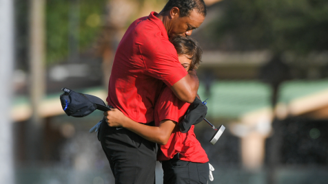 Tiger Woods Reflects on a Historic Round With Son Charlie