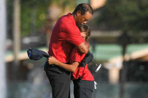 Tiger Woods Reflects on a Historic Round With Son Charlie