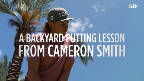 A Backyard Putting Lesson From Cameron Smith