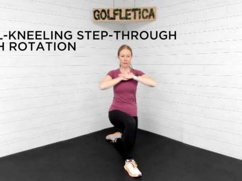 TALL-KNEELING STEP-THROUGH WITH ROTATION