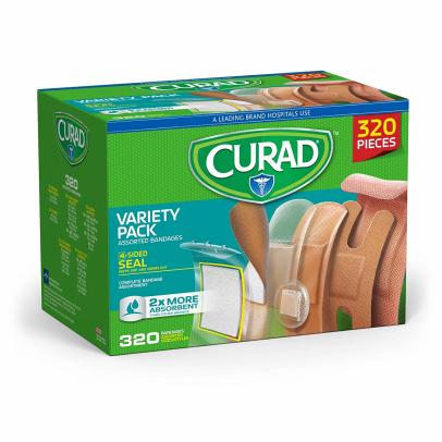 Curad Bulk Variety Pack Assorted Bandages (320 Count)