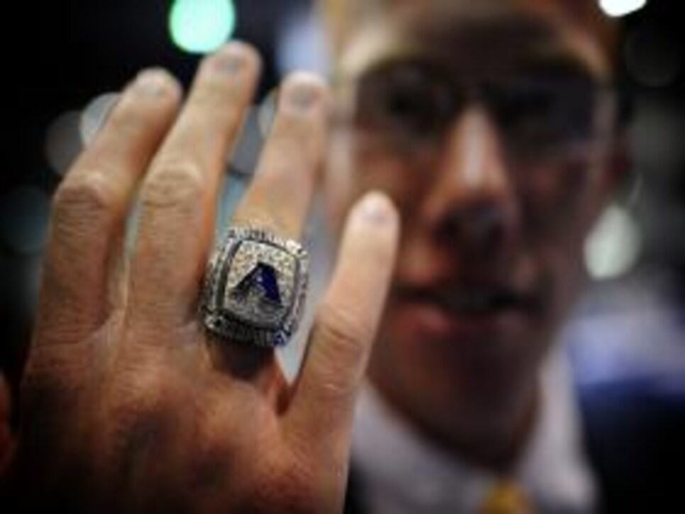 College cheap championship ring