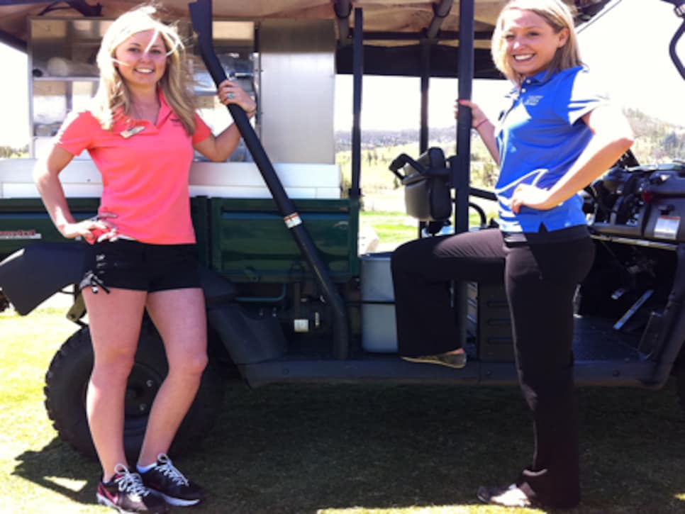 A Q&A with a beverage cart girl (and her trainee) Golf News and Tour