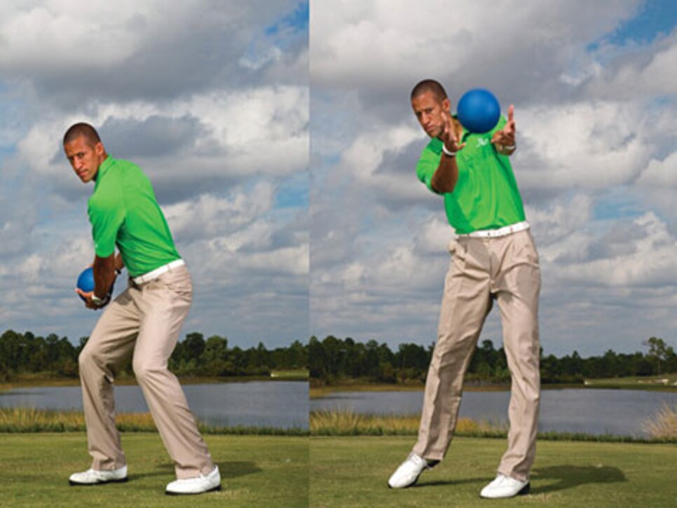 Slam ball best sale golf exercises