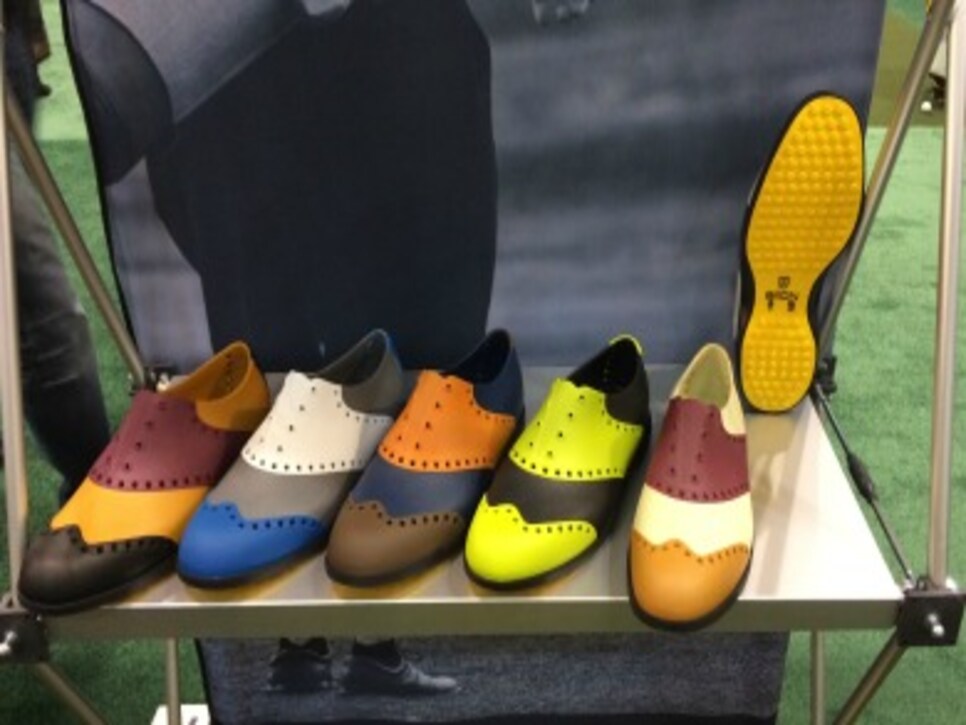 Rubber golf sale shoes