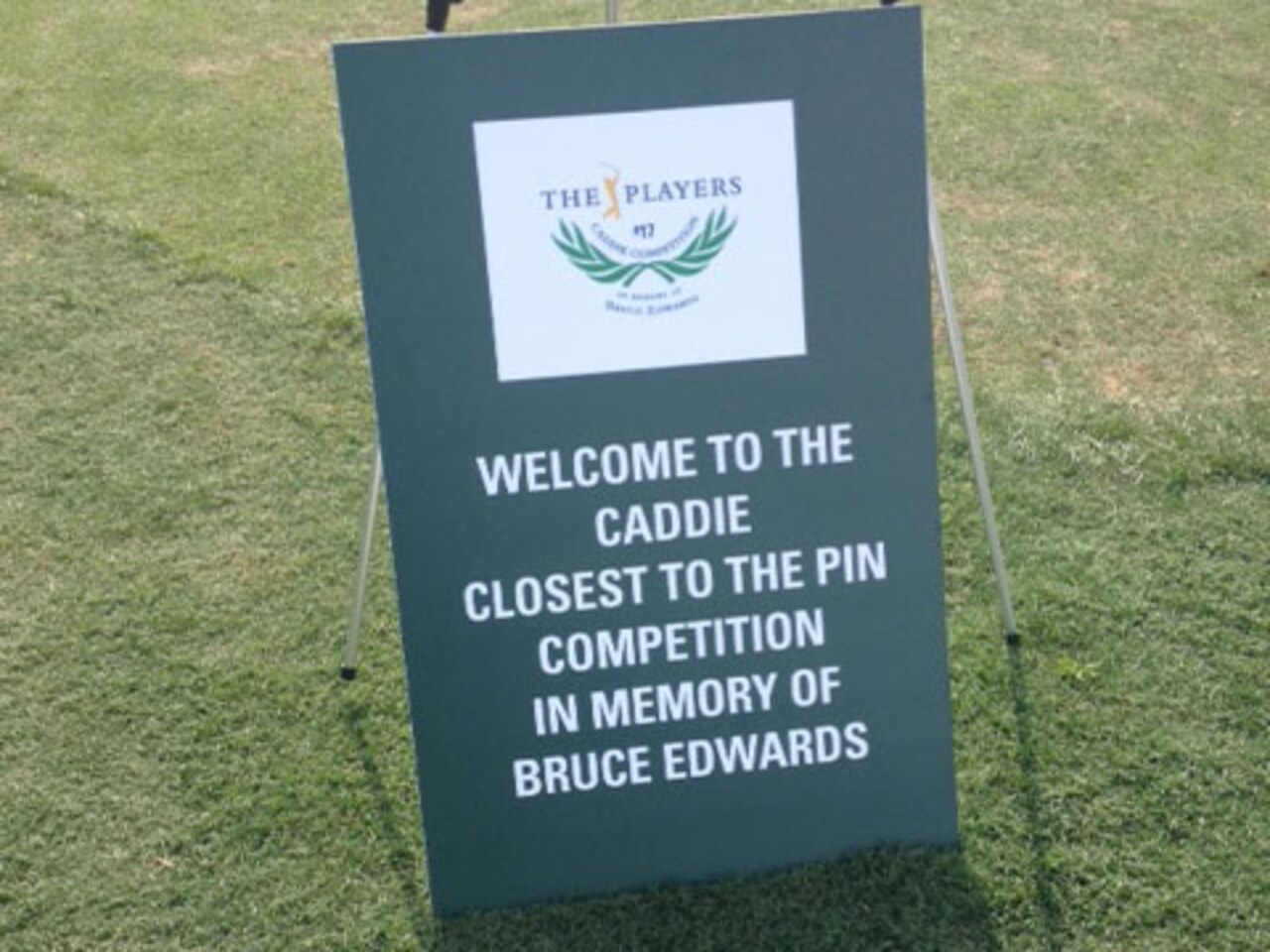 PGA Tour caddies bring TPC Sawgrass' 17th to its knees. Sort of This