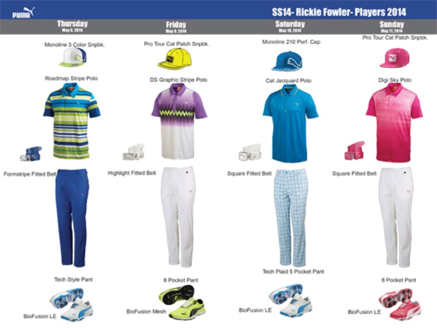 Rickie Fowler to buck Rickie Fowler convention, will wear ...