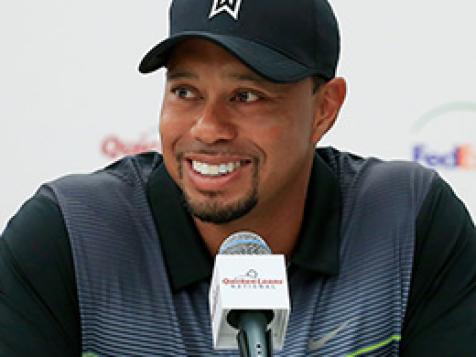 He might not be at full strength, but Tiger Woods says he's ready to play again