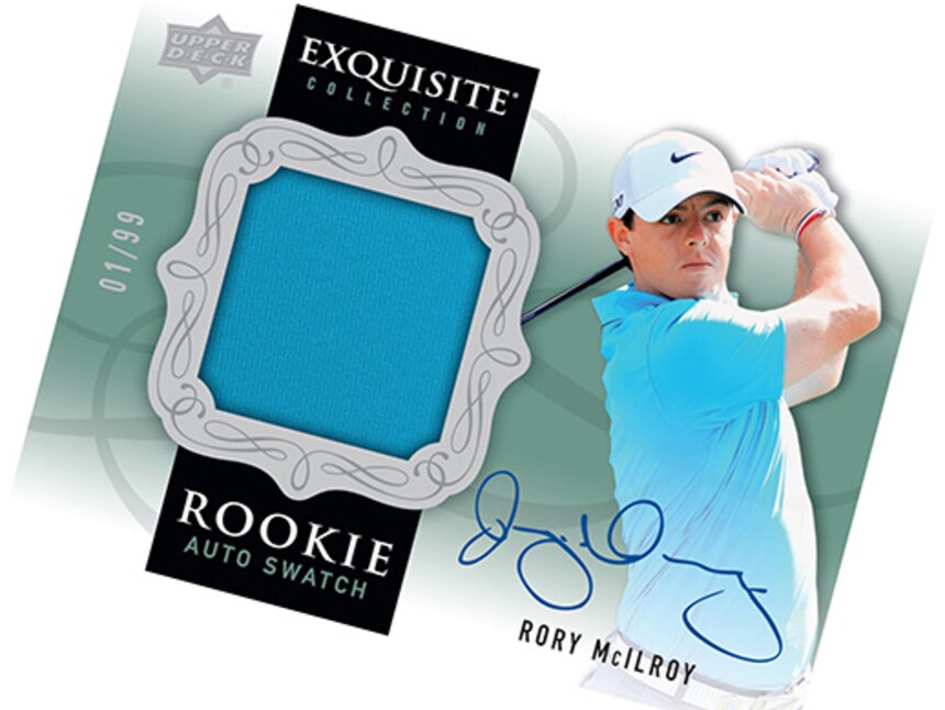 Upper Deck's new golf trading cards come with something more valuable