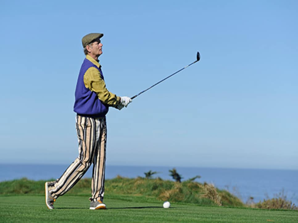 Bill Murray loves golf