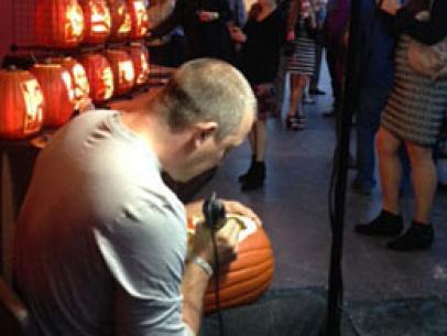 Pumpkin carver Mike Pickett talks about his amazing creations 