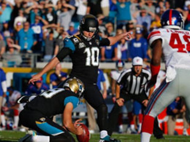 NFL kicker makes game-winning field goal, shoots 67, and gets