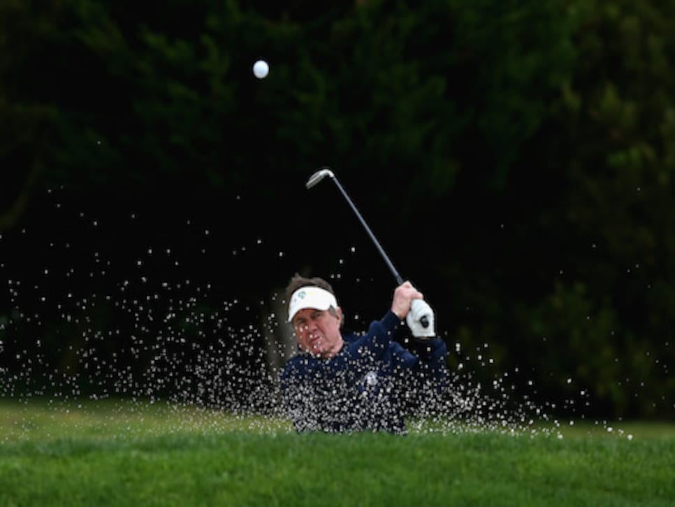 Bill Belichick still has nightmares of Tom Brady nearly falling off a cliff  at the Pebble Beach Pro-Am, This is the Loop