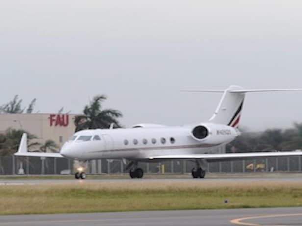 Extra! Extra! Tiger Woods' plane is in Augusta! | This is the Loop