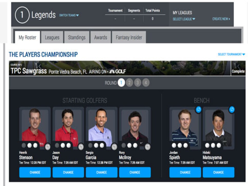 Fantasy Fix Introducing the PGA Tour's new fantasy game and our picks