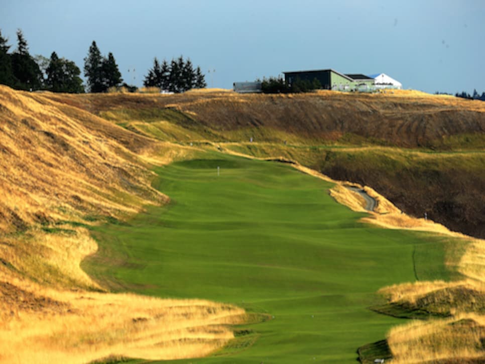 Tiger Woods at Chambers Bay: 'Every hole seems like it is uphill