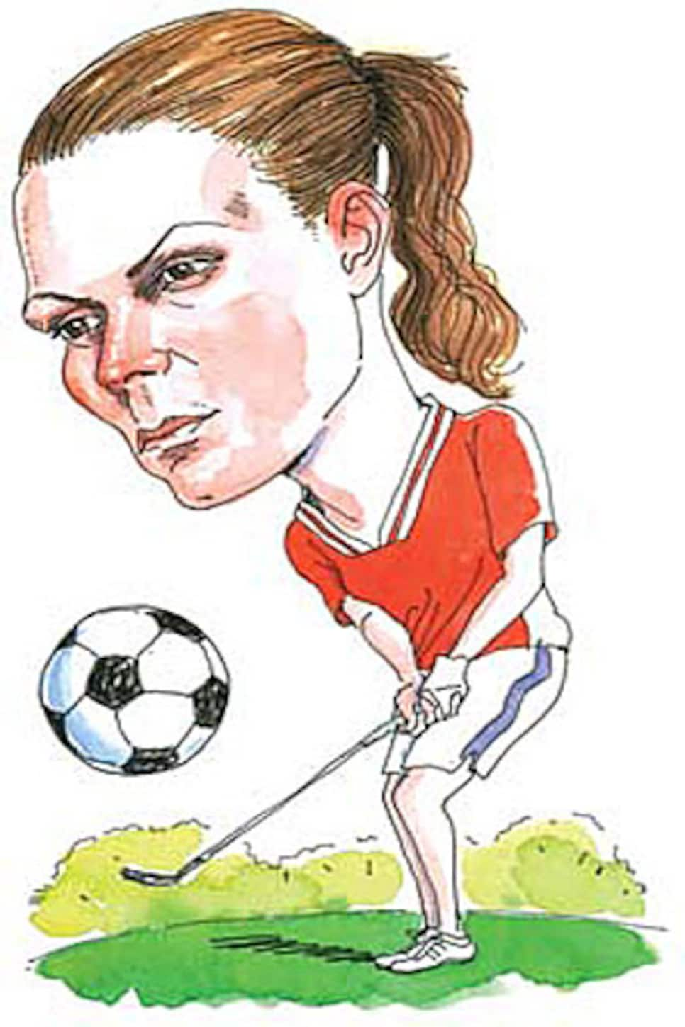  Mia Hamm on celebrity soccer, live chat