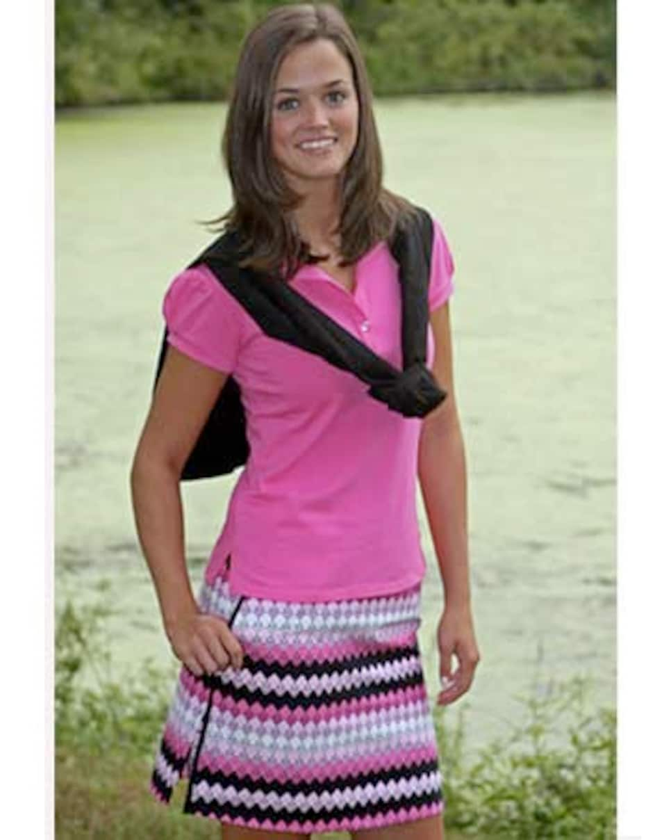 adidas Made With Nature Golf Skort - Pink