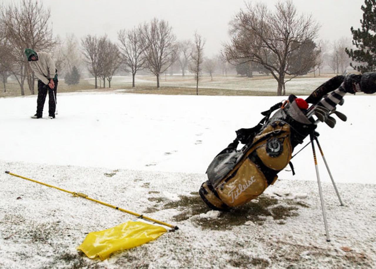 Golf In The Snow Baby, It's Cold Out There! Courses Golf Digest