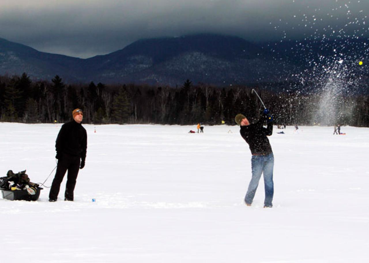 Golf In The Snow: Baby, It's Cold Out There!, Courses