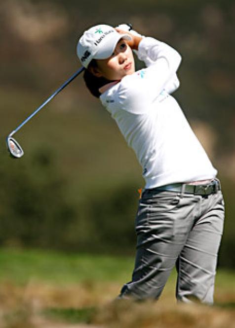 In-Kyung Kim Leads By One