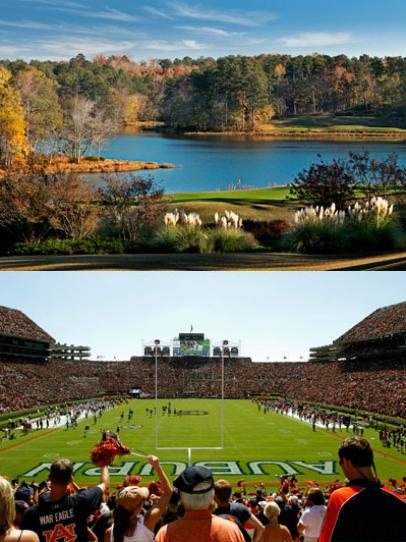 Weekend Getaway: 10 Great Towns For the NFL and Golf, Courses