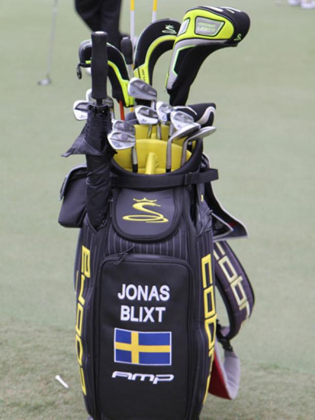 Jonas Blixt's bag