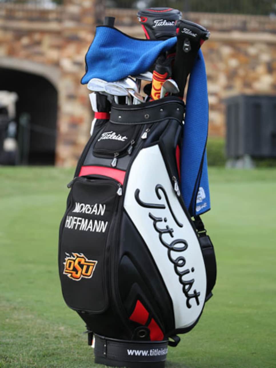 __Morgan Hoffman's golf bag__
