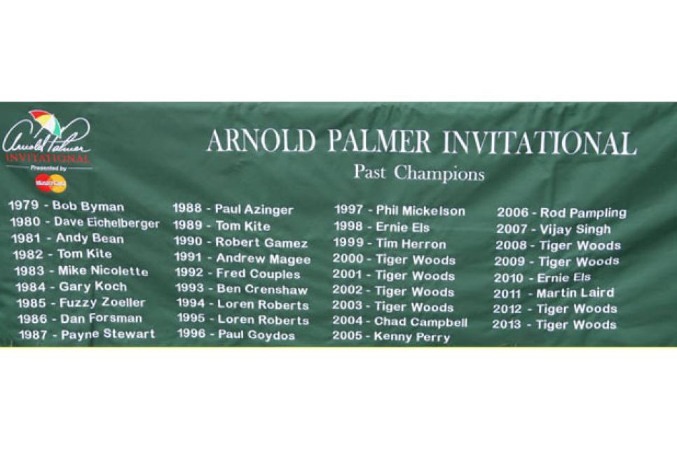 The 35th Arnold Palmer Invitational at Bay Hill