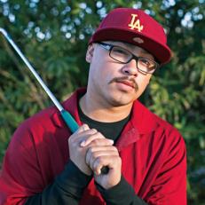 Jonathan De Armond, 25, at Pico Rivera Golf Club, is in his third year of golf with a best score of 97 for 18.