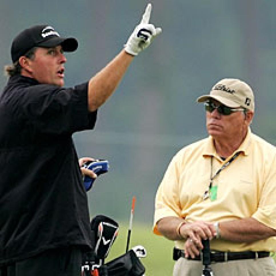 Phil Mickelson & Butch Harmon