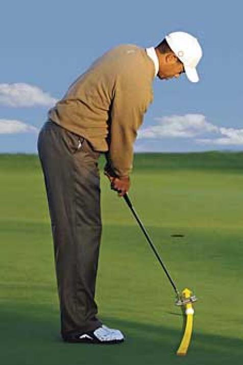 Think Of A High Draw On Putts