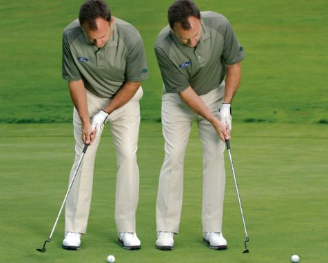 How to use a belly putter