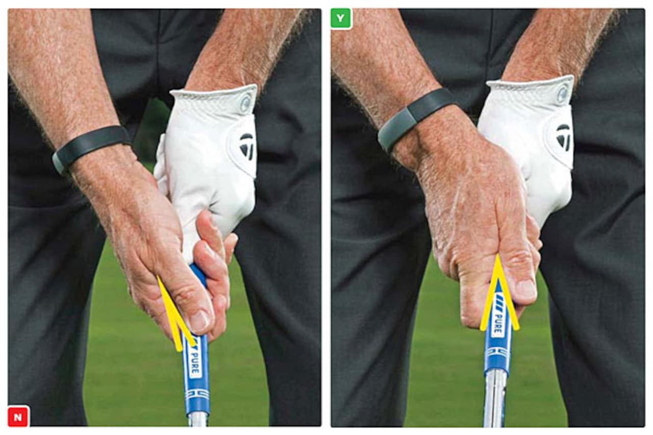 Golf Hook Fix - Part 2 - Check your Grip - Free Online Golf Tips