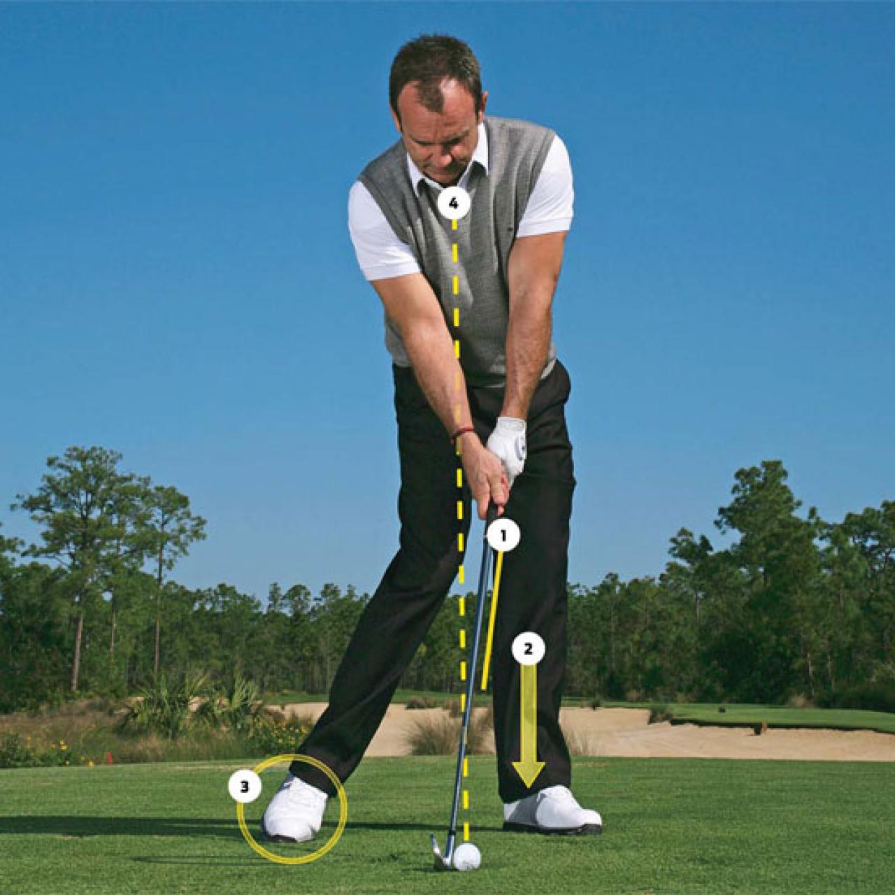 Golf Swing 502. Downswing: The Perfect Golf Impact Position