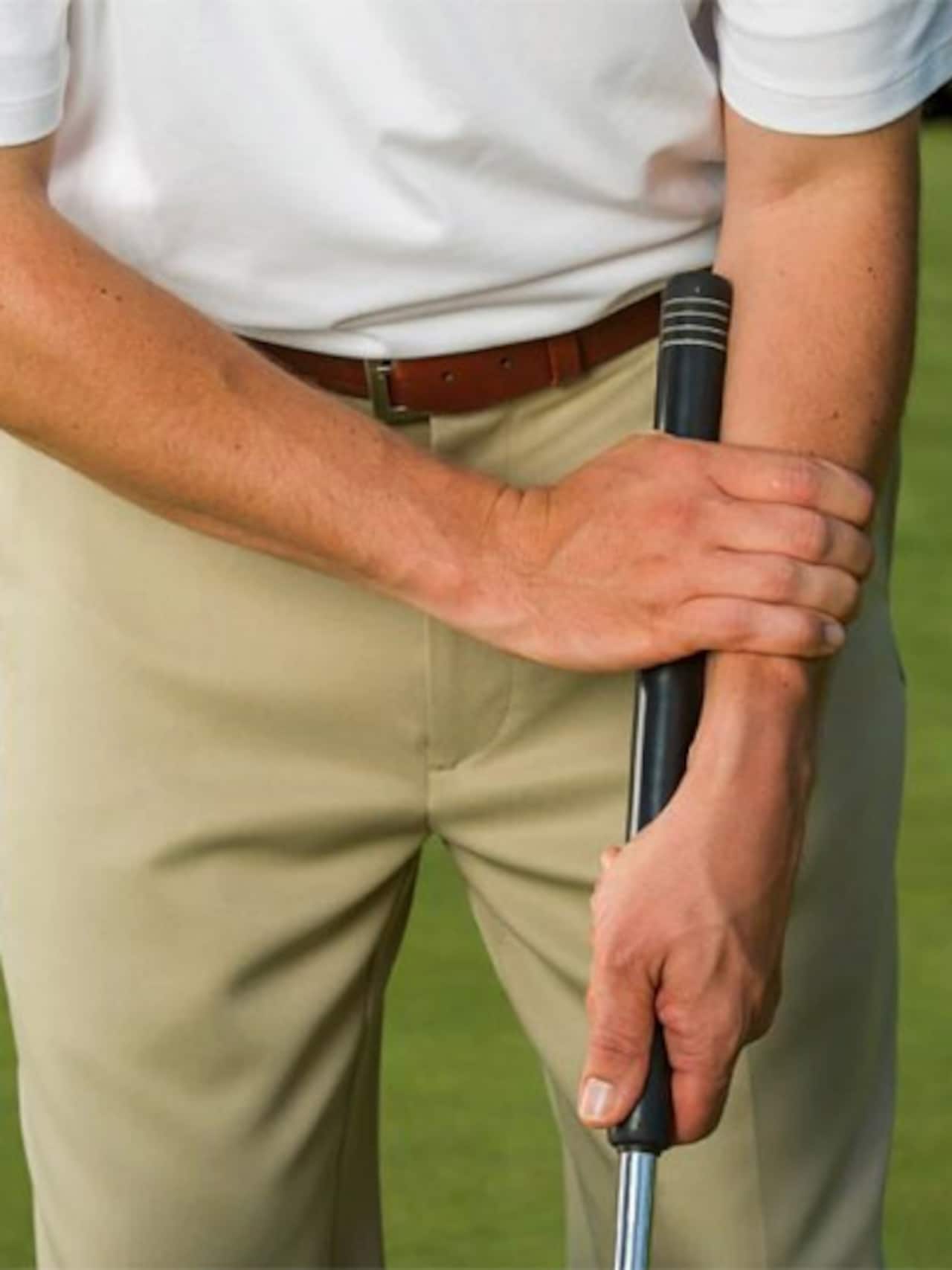 Golf Instruction Anchoring the Club Instruction Golf Digest
