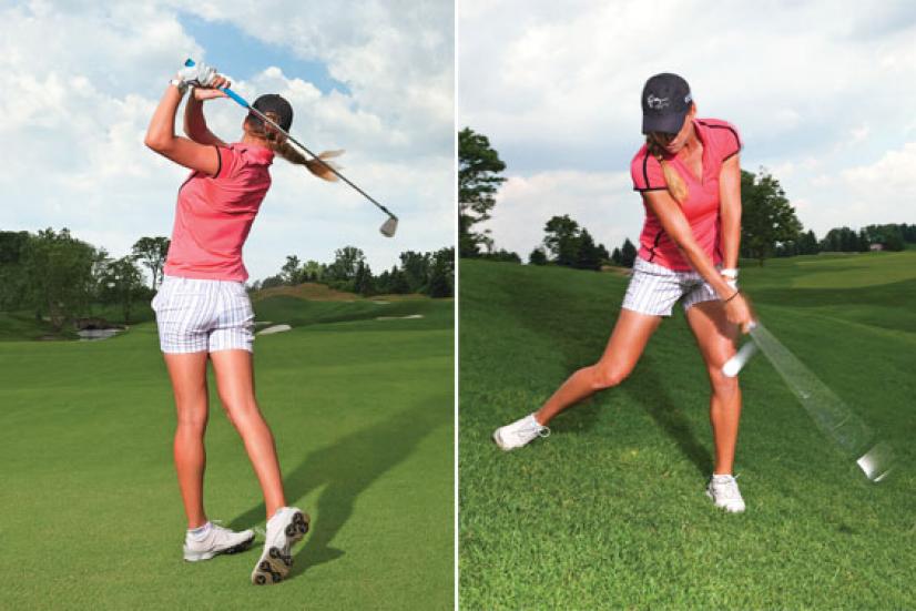 Belén Mozo Tee To Green Instruction Golf Digest 