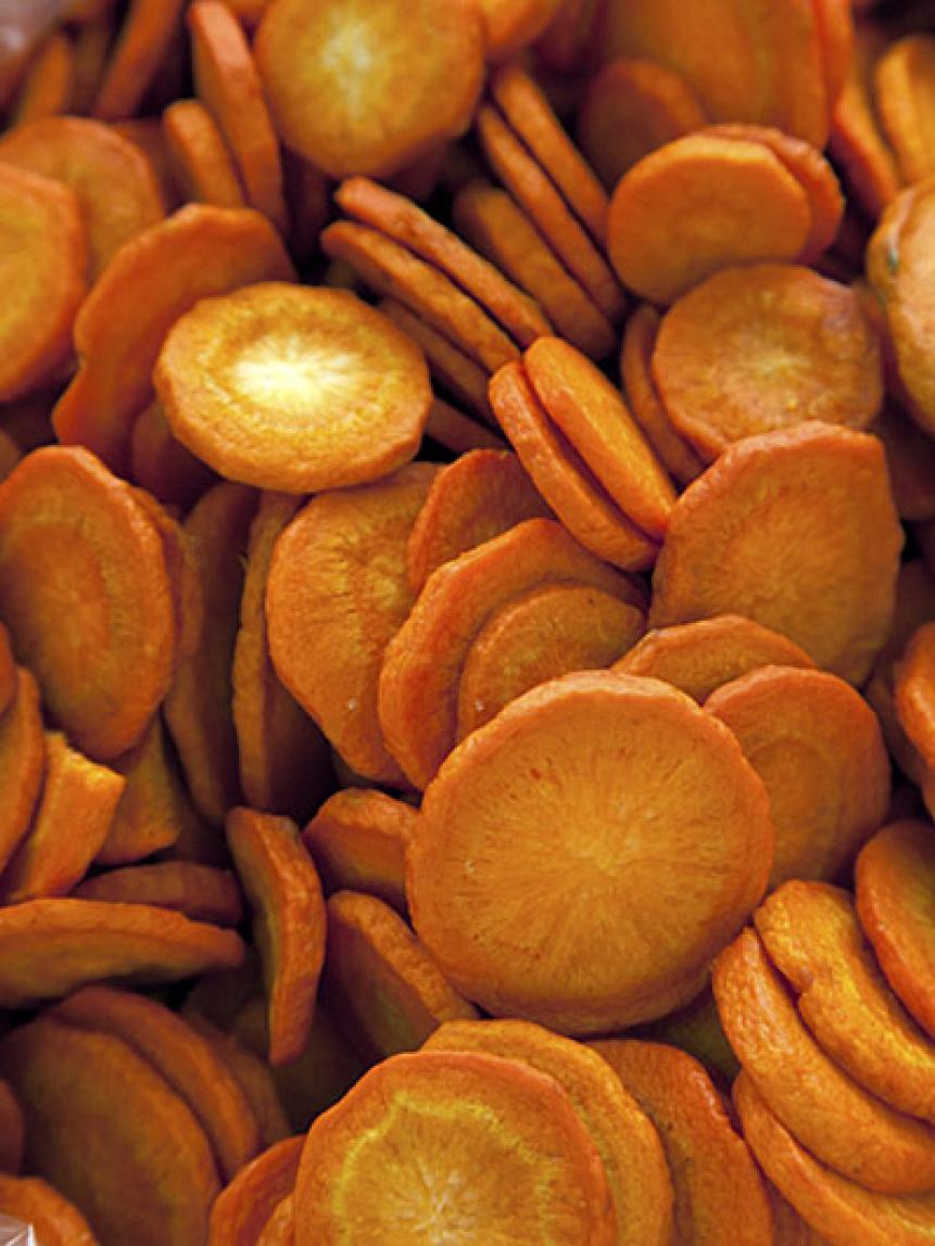 Baked Carrot Chips