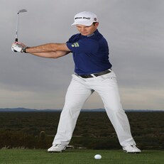 "The swing is basically a half-sidearm, half-underhand throw."