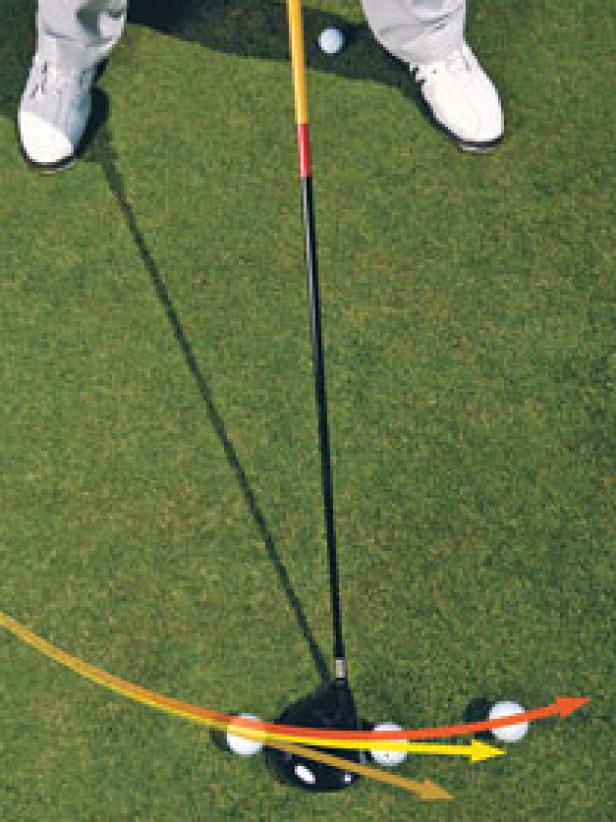 Ball Position Improves Impact and Flight