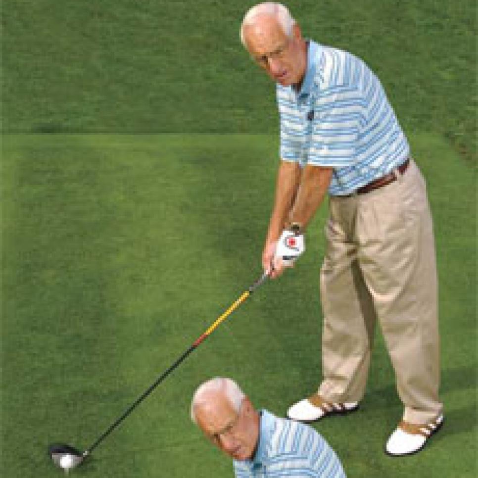 1.) Align the clubface